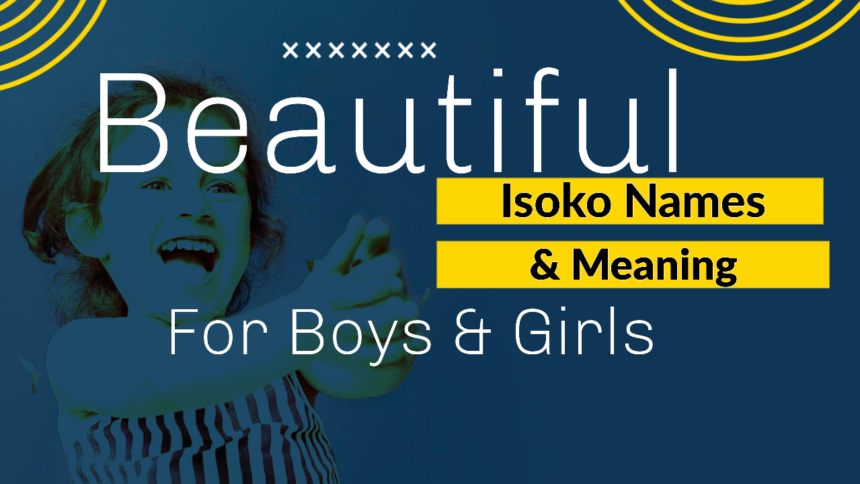 Isoko Names and meaning