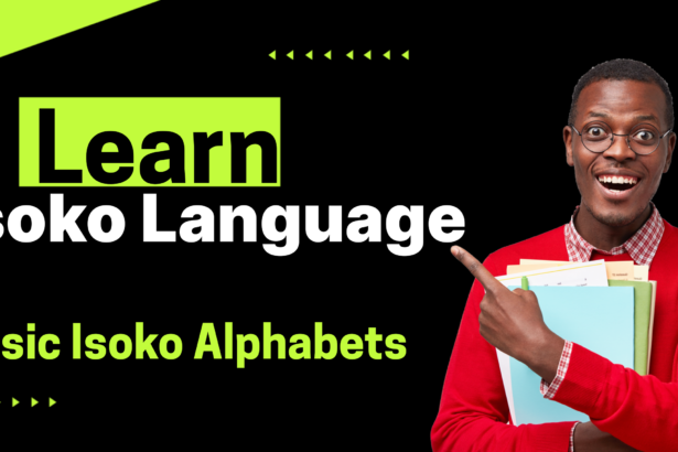 Learn Isoko Language, Basic Isoko Alphabets