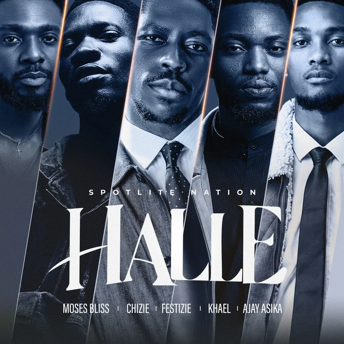 Moses Bliss, Spotlite Nation and Chizie – Halle cover art